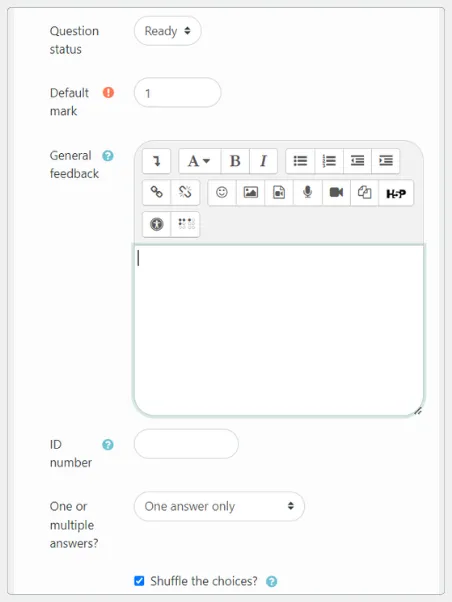 cara membuat ujian di moodle