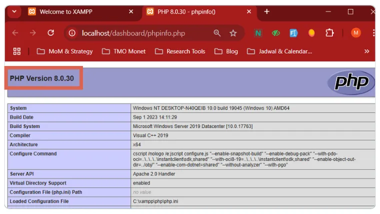 Cara Downgrade PHP di XAMPP Versi Apapun