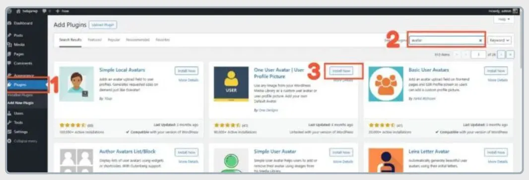 Adding an Author Photo Using the One User Avatar Plugin