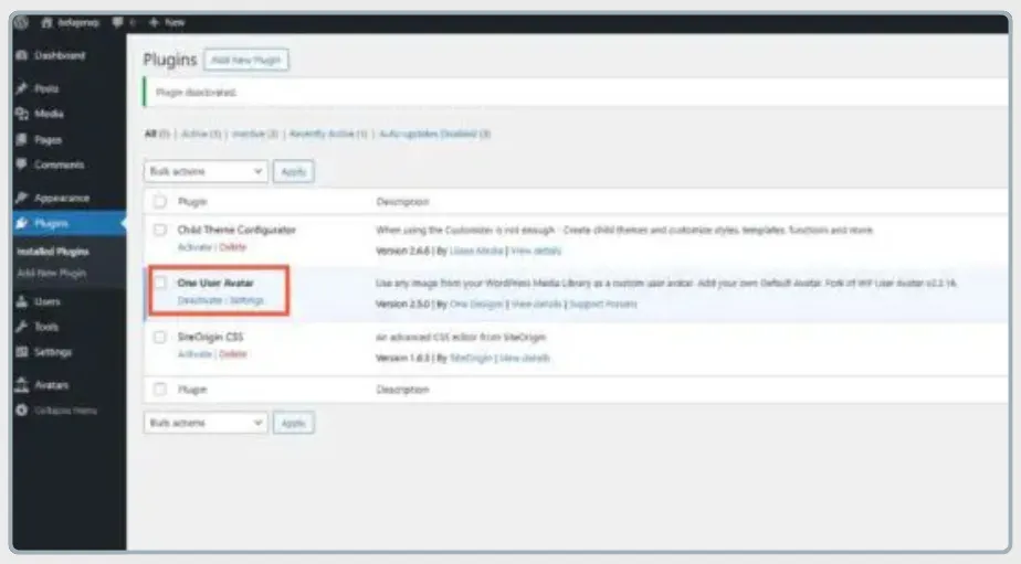Adding an Author Photo Using the One User Avatar Plugin
