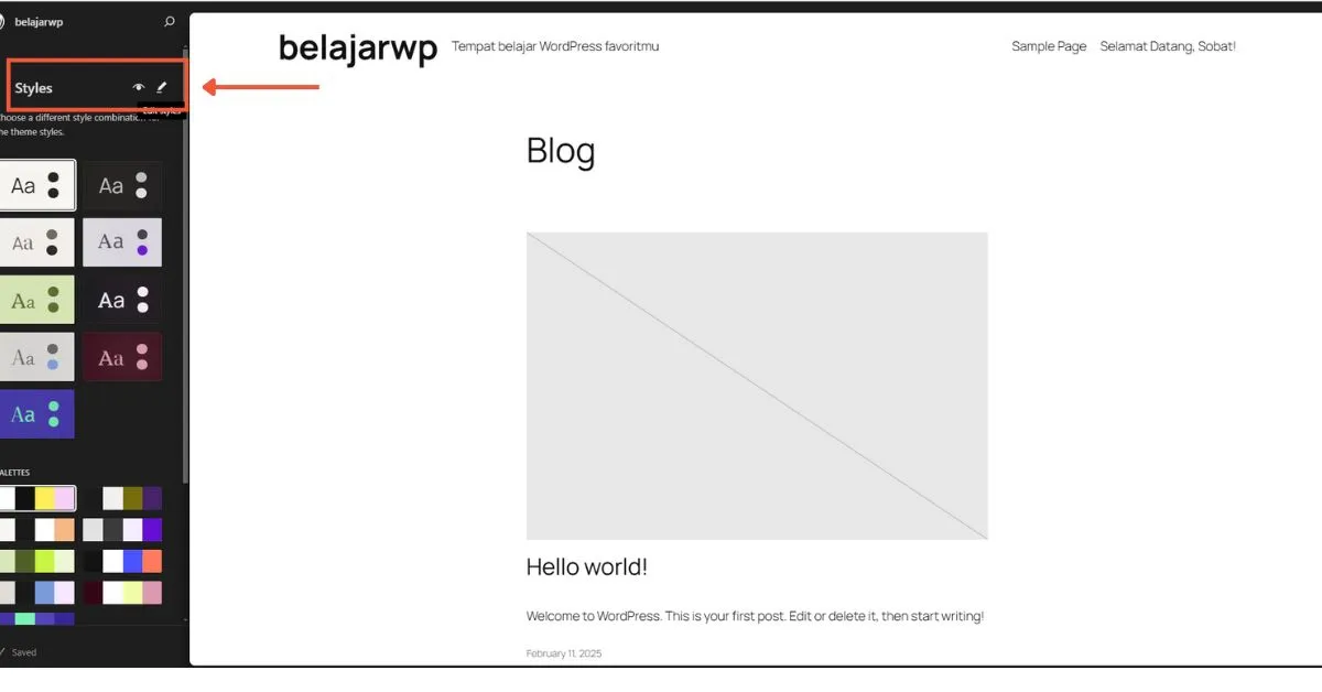 Cara Edit CSS WordPress dengan Mudah untuk Pemula 8 Gutenberg 3