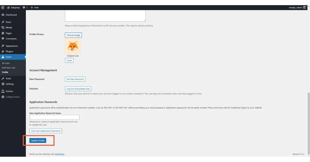 Cara Display Foto Author di WordPress, Ada 2 Metode! 18 One user avatar 8