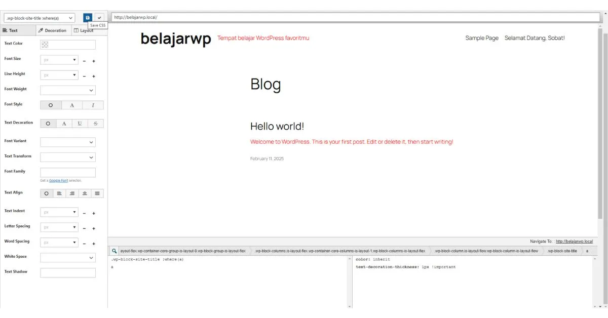 Cara Edit CSS WordPress dengan Mudah untuk Pemula 14 SiteOrigin 3