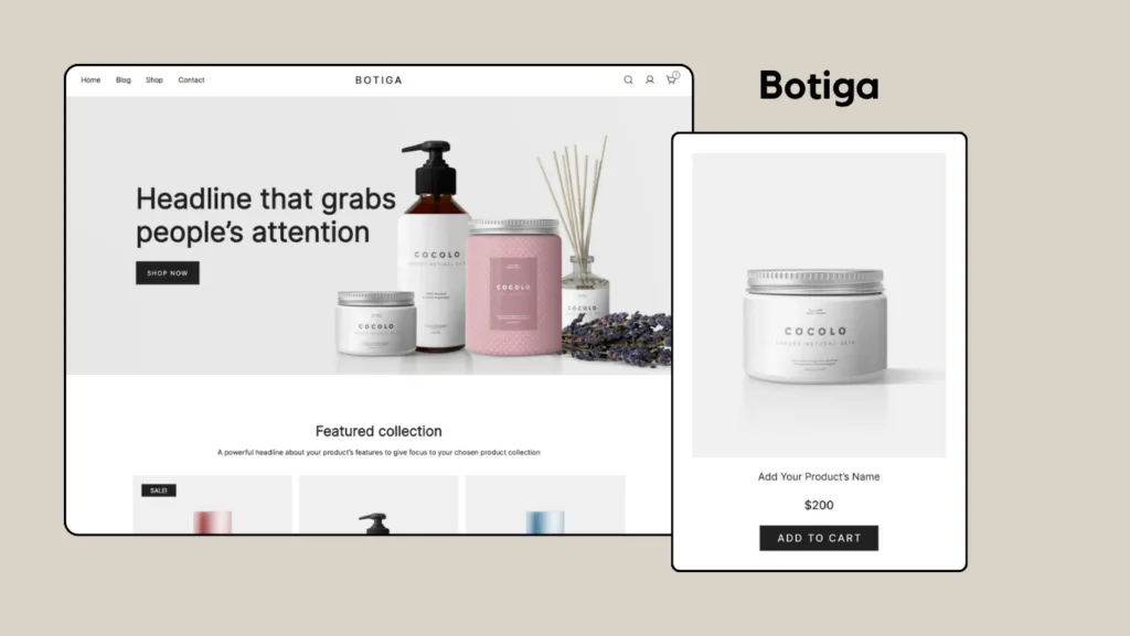 botiga theme