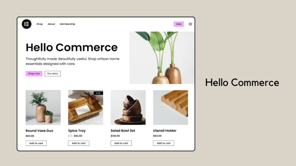 hello commerce theme