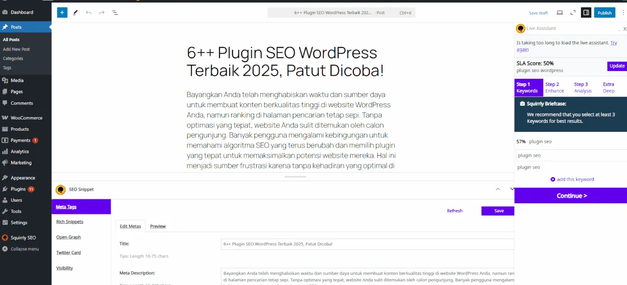 Best WordPress SEO Plugins - Squirrly SEO 3
