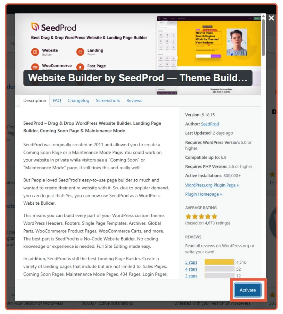Activating WordPress Maintenance Mode with a Plugin 1