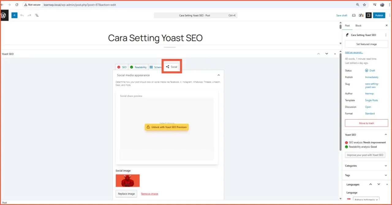 Edit SEO di post atau page Schema (2)
