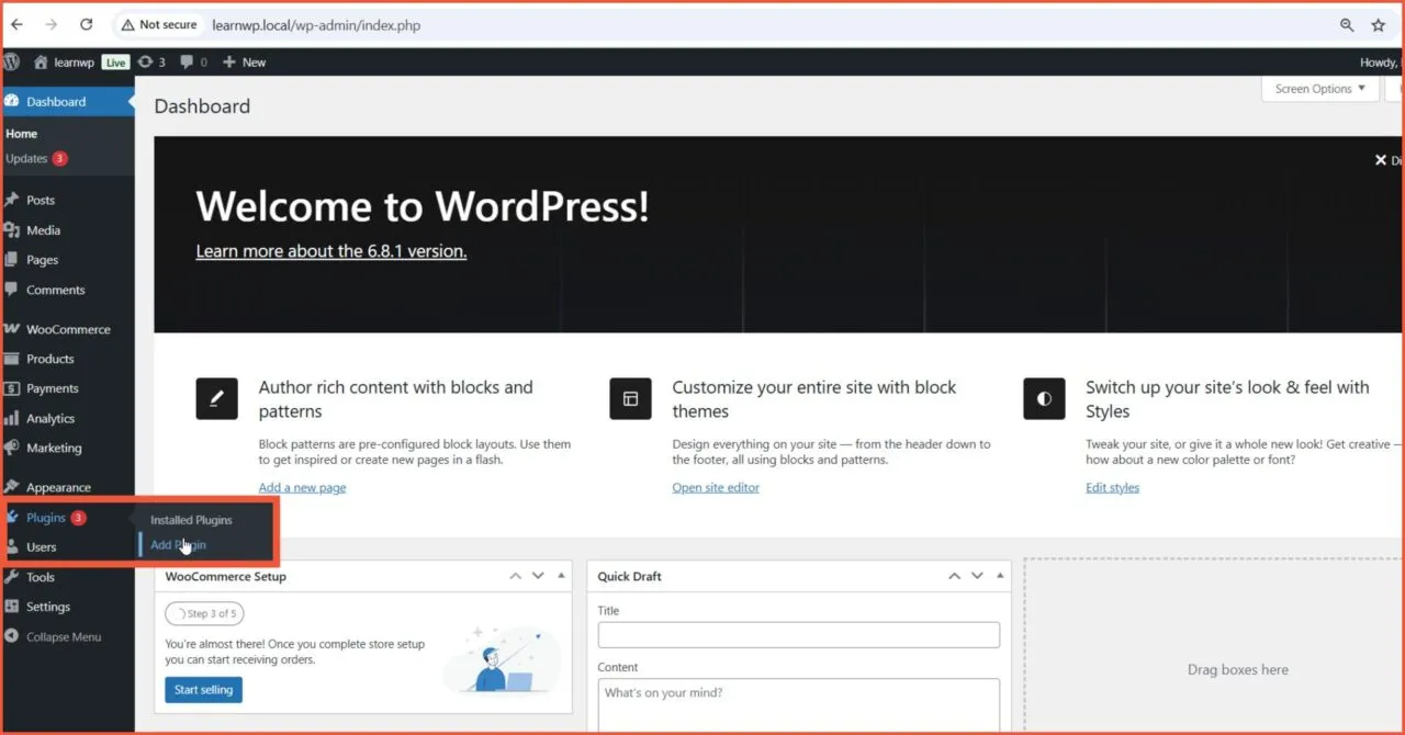 Install Yoast add plugin