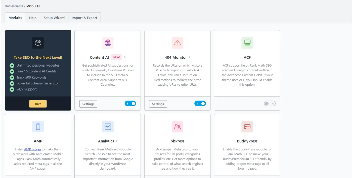20+ Plugin WordPress Terbaik & Populer yang Wajib Anda Install 8 Rank math SEO