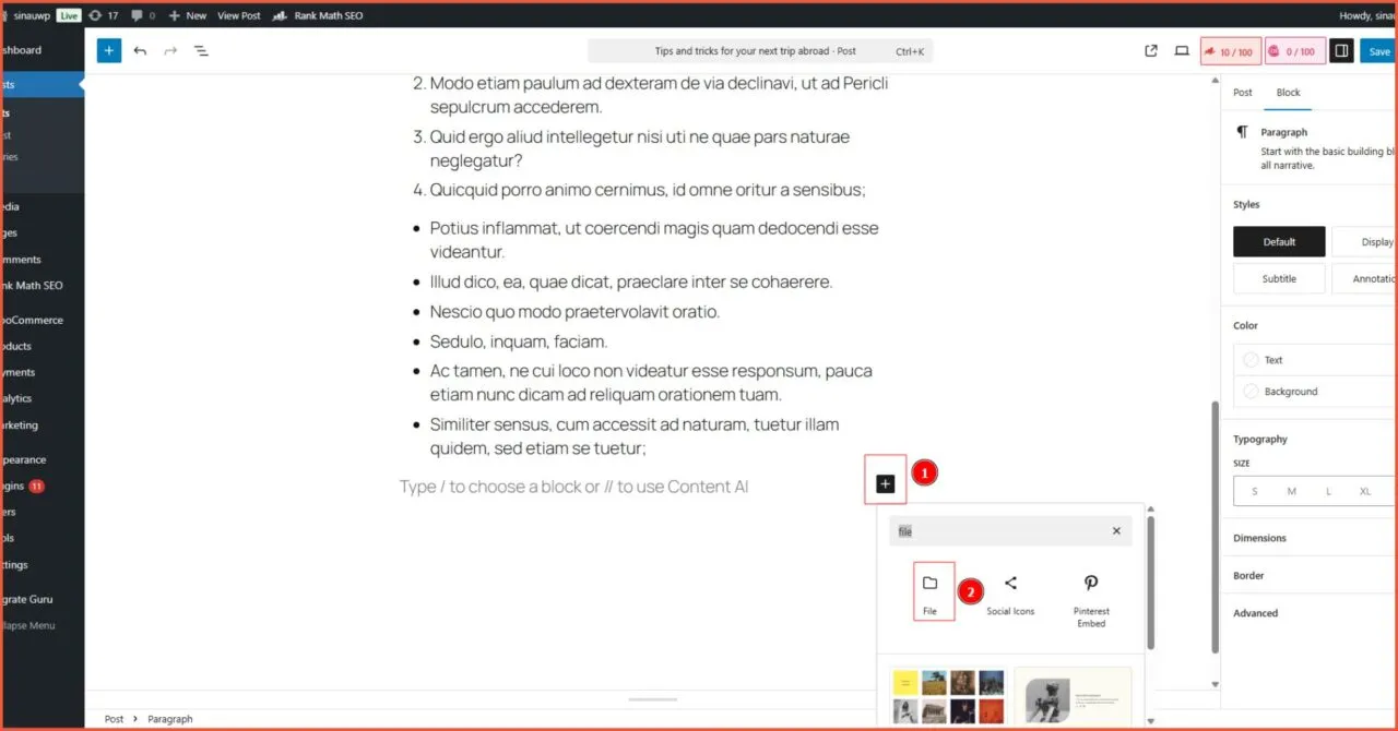 1. cara embed PDF tanpa plugin