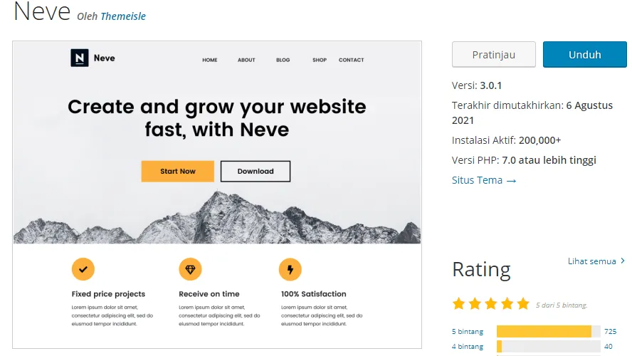 Best Free WordPress Themes - OceanWP - Neve