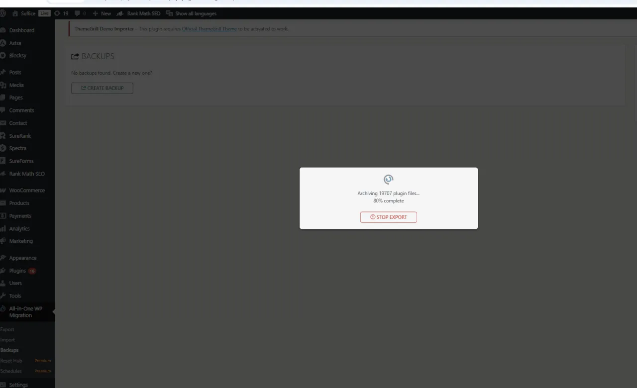 Kelebihan All in one WP Migration
