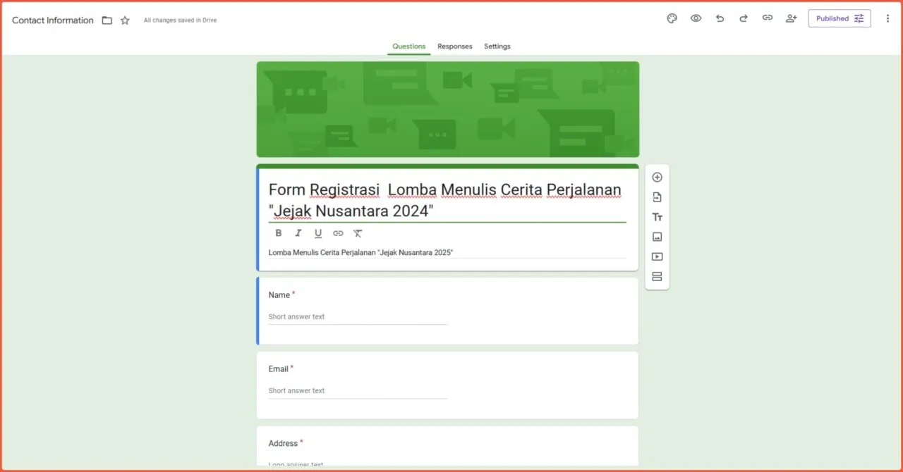 Webinar lomba menulis