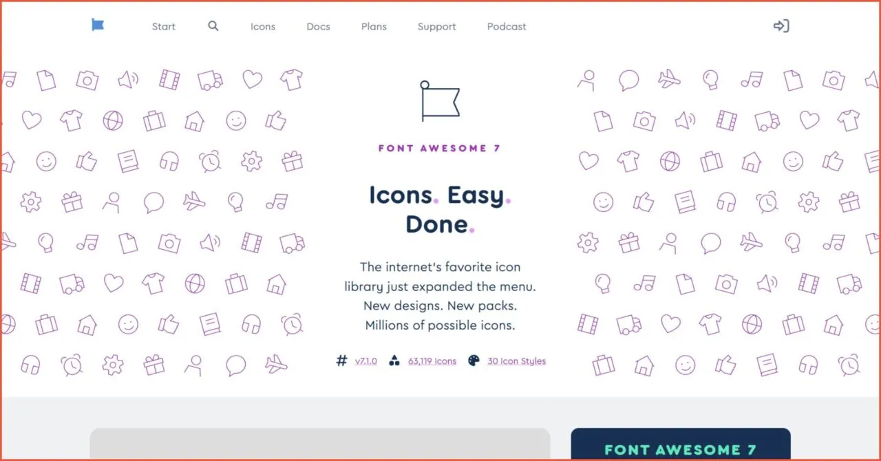 9 Web Design Resources Terbaik 2025 Gratis dan Berbayar 10 Font Awesome