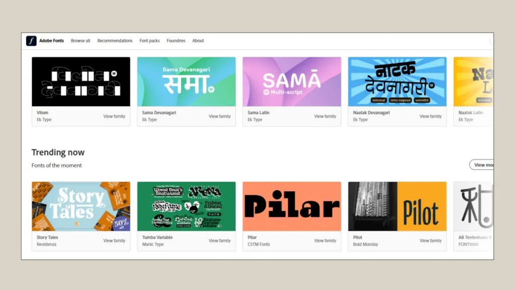 Adobe Fonts