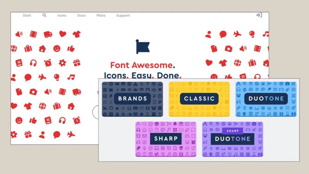 fontawesome untuk web desain