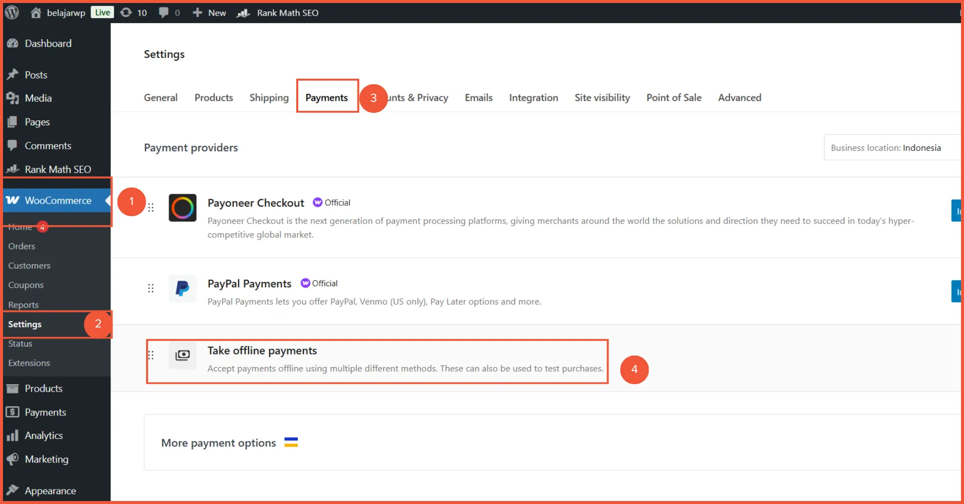 Cara Setting Payment Gateway di WooCommerce 1 1 1