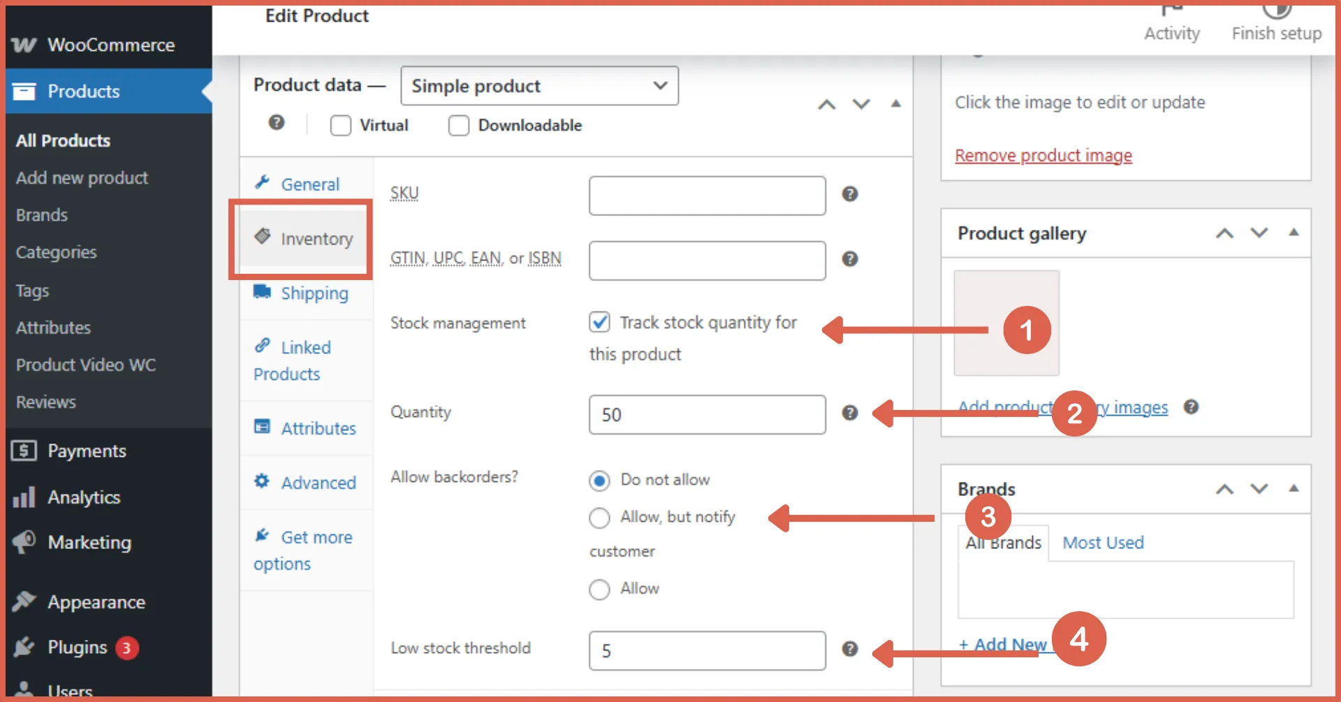 Cara Mengatur Stok Produk di WooCommerce 3