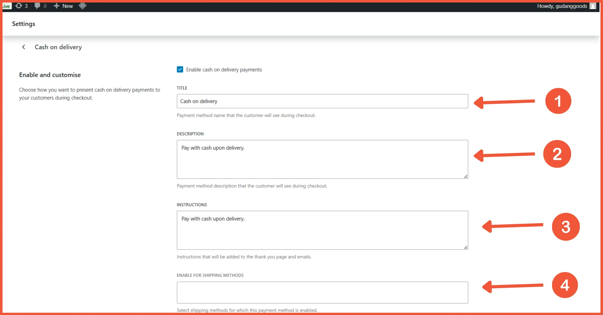 Cara Setting Payment Gateway di WooCommerce 6 Cara Setting Payment Gateway di WooCommerce 1