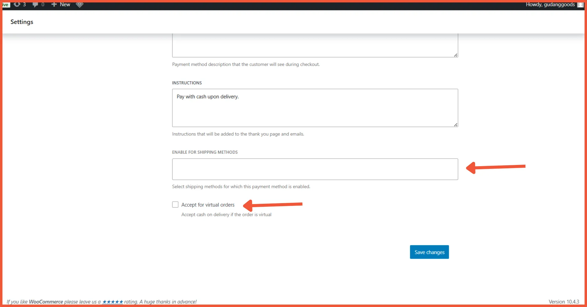 Cara Setting Payment Gateway di WooCommerce 7 Cara Setting Payment Gateway di WooCommerce 2