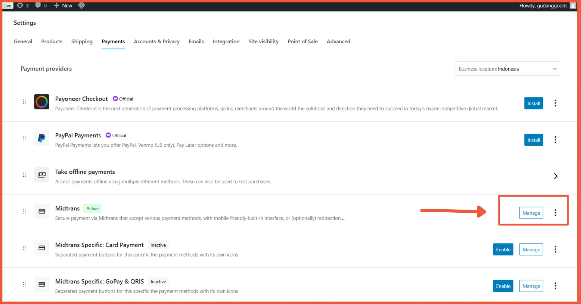 Cara Setting Payment Gateway di WooCommerce 8 Cara Setting Payment Gateway di WooCommerce 4