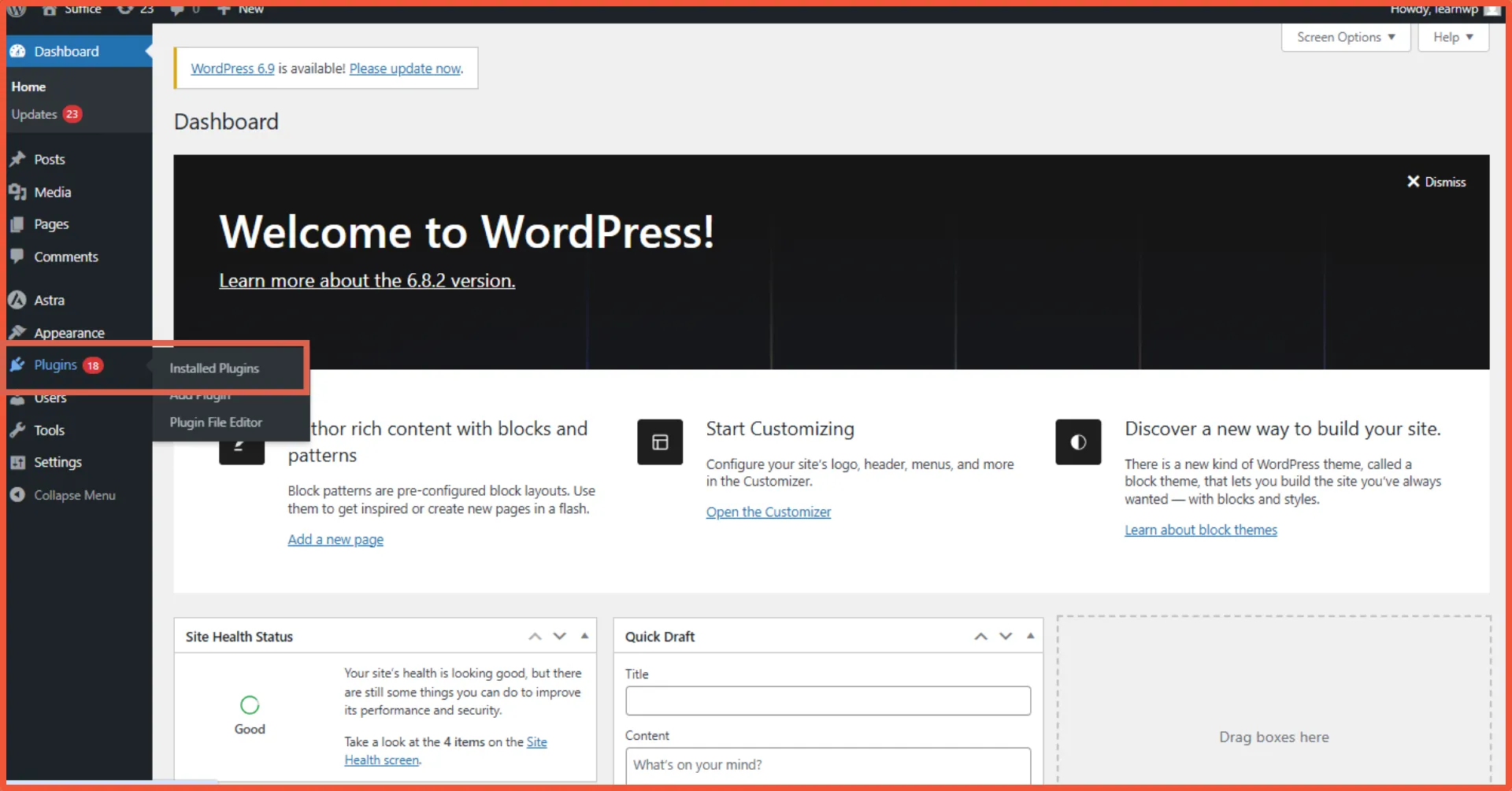Cara Update WooCommerce Versi Terbaru 1 Cara update WooCommerce masuk ke menu plugins