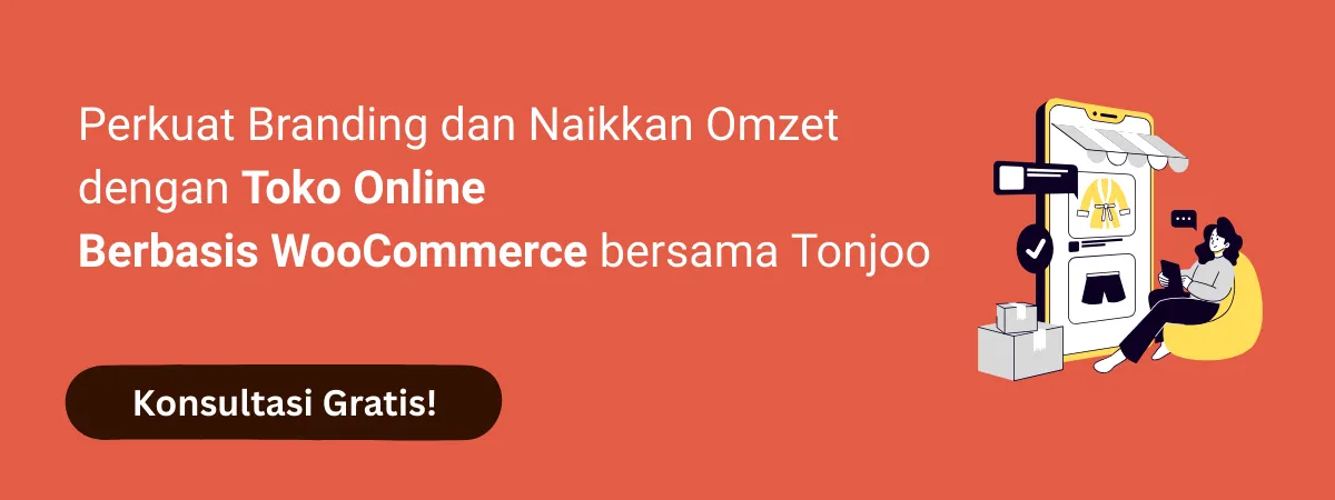 Jasa Pembuatan Toko Online WooCommerce 2 banner CTA aplikasi toko online woocommerce