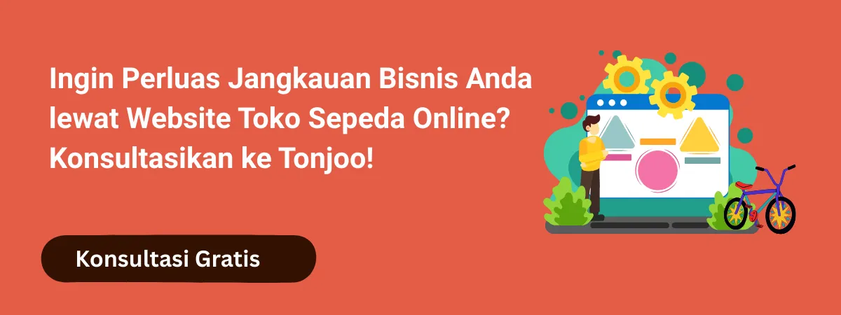 banner CTA bisnis sepeda online