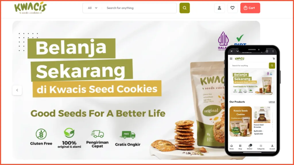 Contoh Website UMKM yang Menarik dan Fungsional 5 homepage kwacis Seeds Cookies 1
