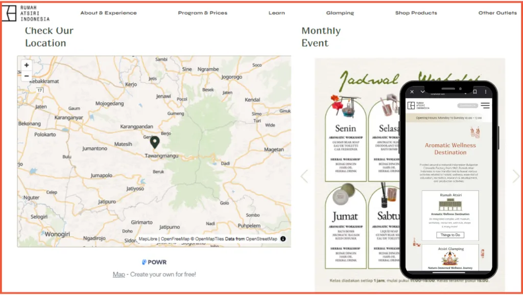 Contoh Website UMKM yang Menarik dan Fungsional 4 homepage rumah atsiri Indonesia