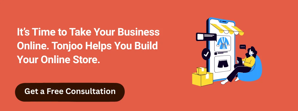 E-commerce Application Development Services 9 banner of an online store application project