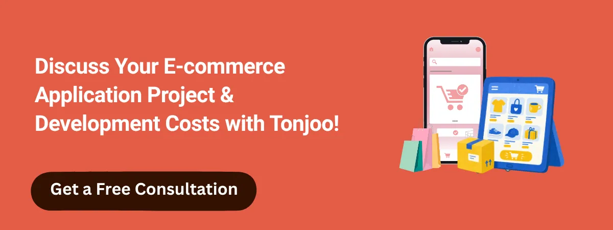 E-commerce Application Development Services 2 banner of e commerce application project