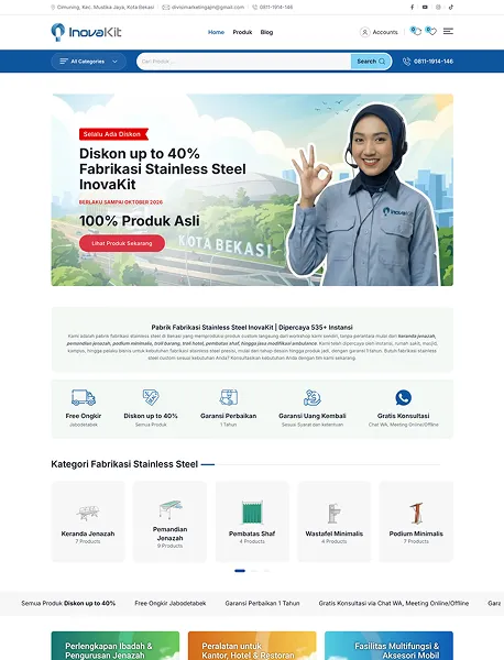 Tampilkan Kapabilitas Fabrikasi Inovakit: Permudah Transaksi B2B